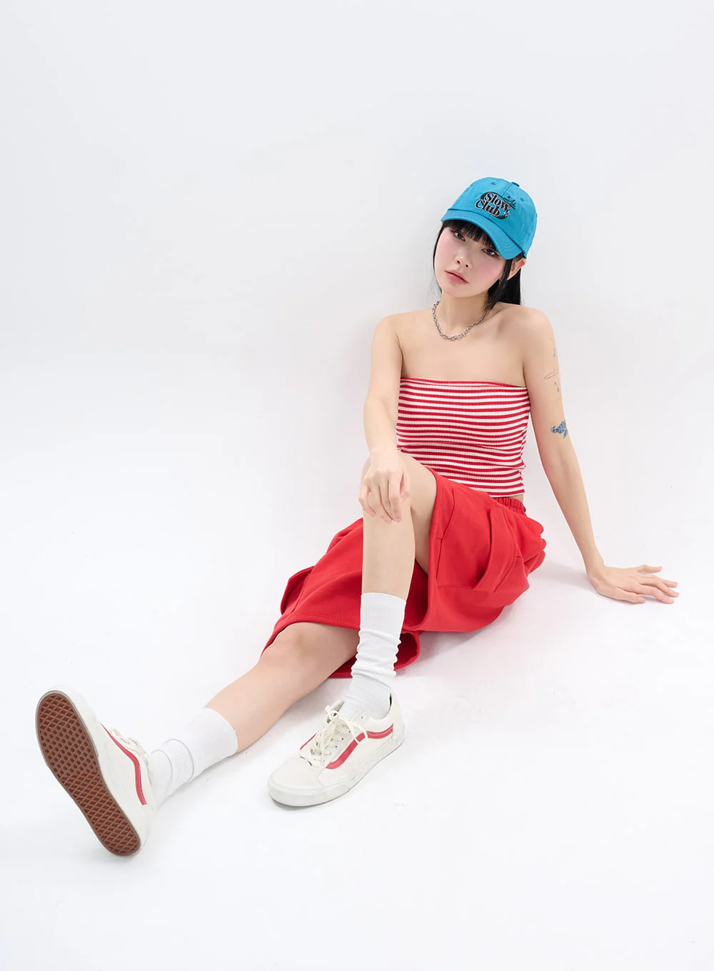 Comfortable Wide Leg Shorts IF413 - Image 3