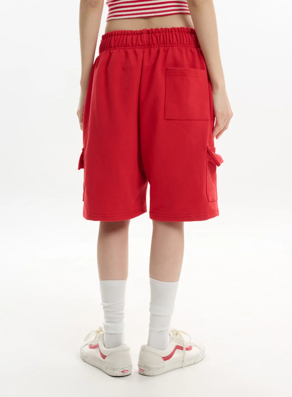 Comfortable Wide Leg Shorts IF413 - Image 5