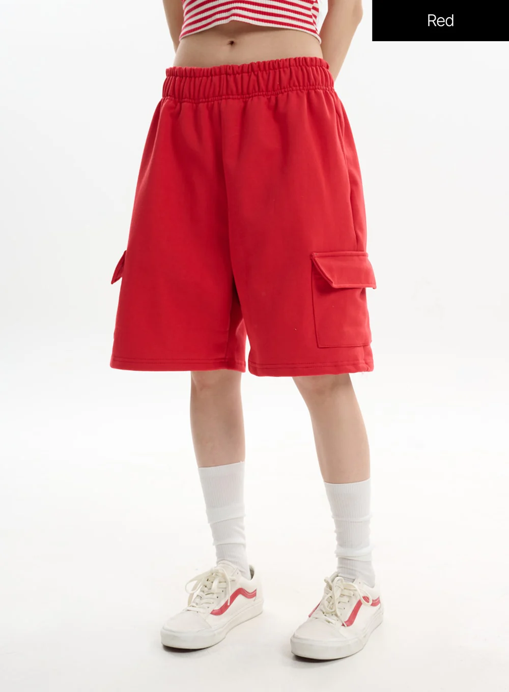 Comfortable Wide Leg Shorts IF413 - Image 8
