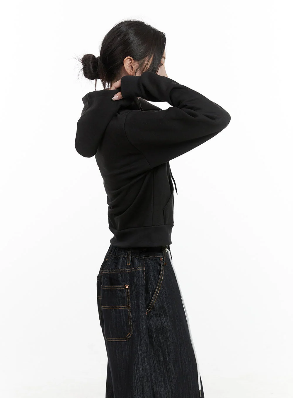 Comfy Cotton Zip-Up Hoodie CS430 - Image 4