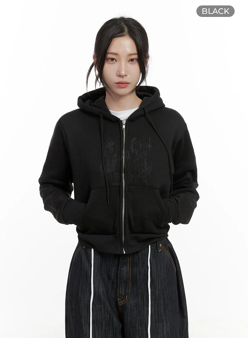 Comfy Cotton Zip-Up Hoodie CS430 - Image 8