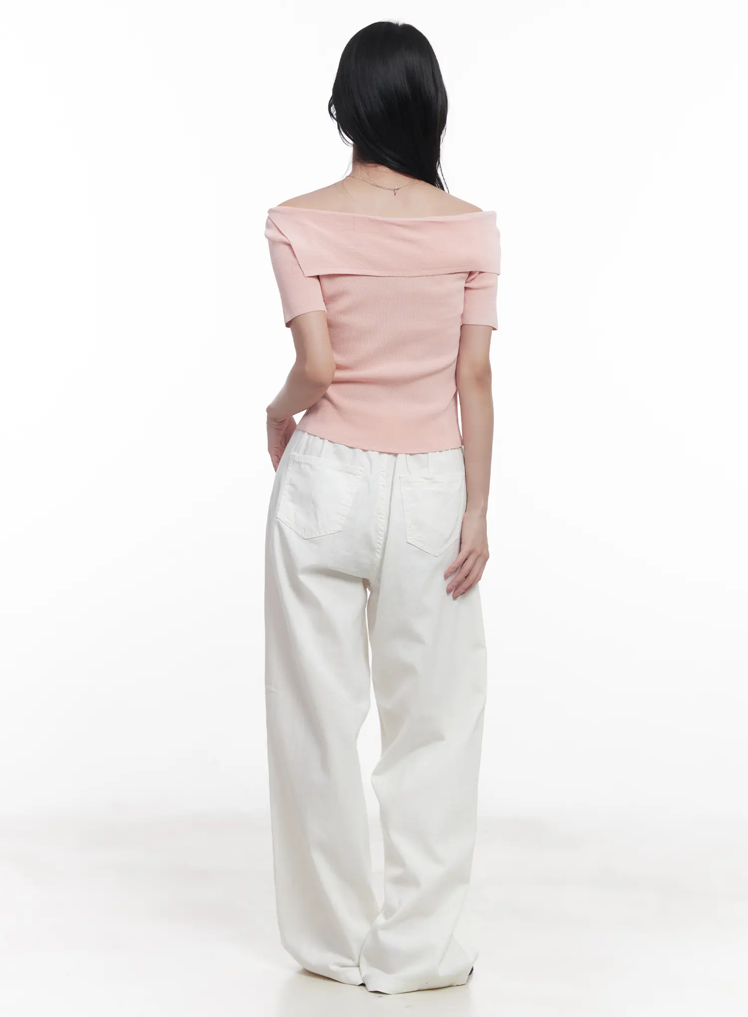 Comfy Pintuck Wide-Leg Pants CU525 - Image 8