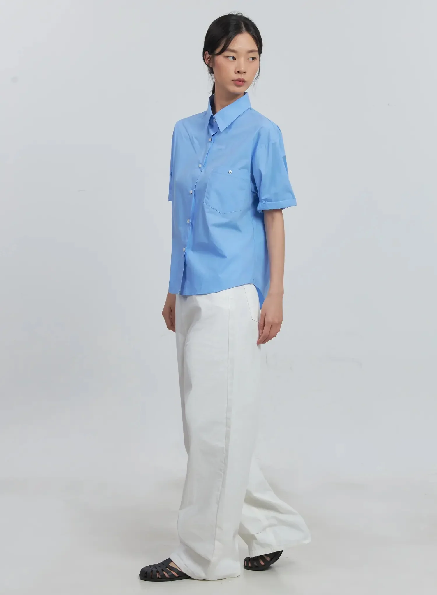 Comfy Wide-Leg Pants IU512 - Image 13