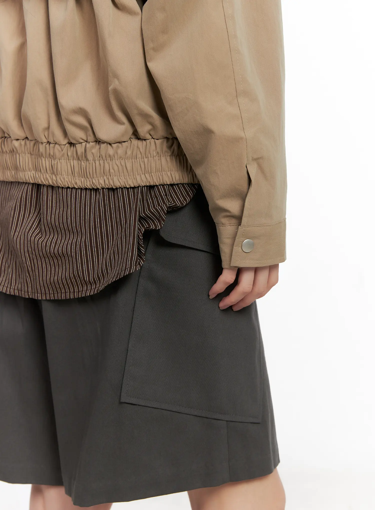 Convertible Layered Utility Jacket CG526 - Image 10