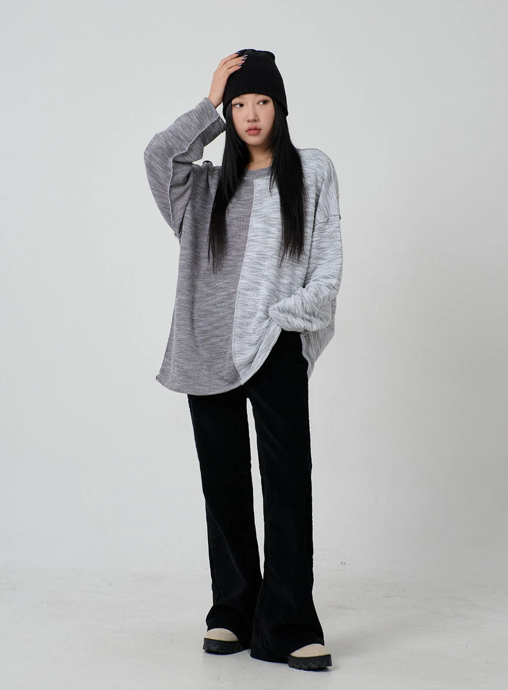 Corduroy Bootcut Pants CJ304 - Image 10