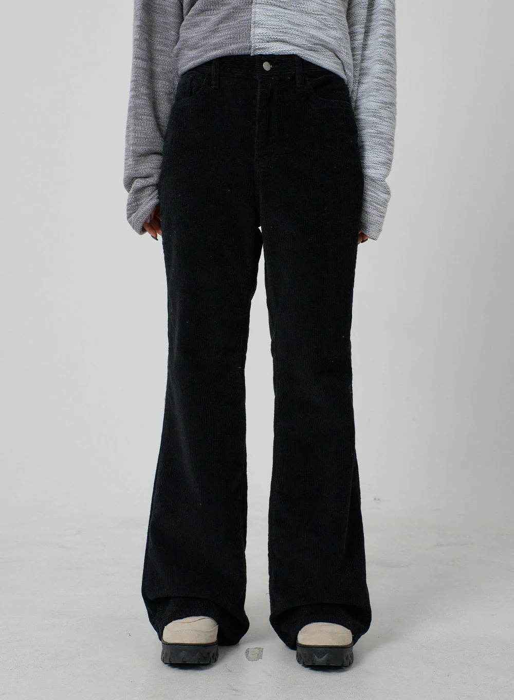 Corduroy Bootcut Pants CJ304 - Image 2