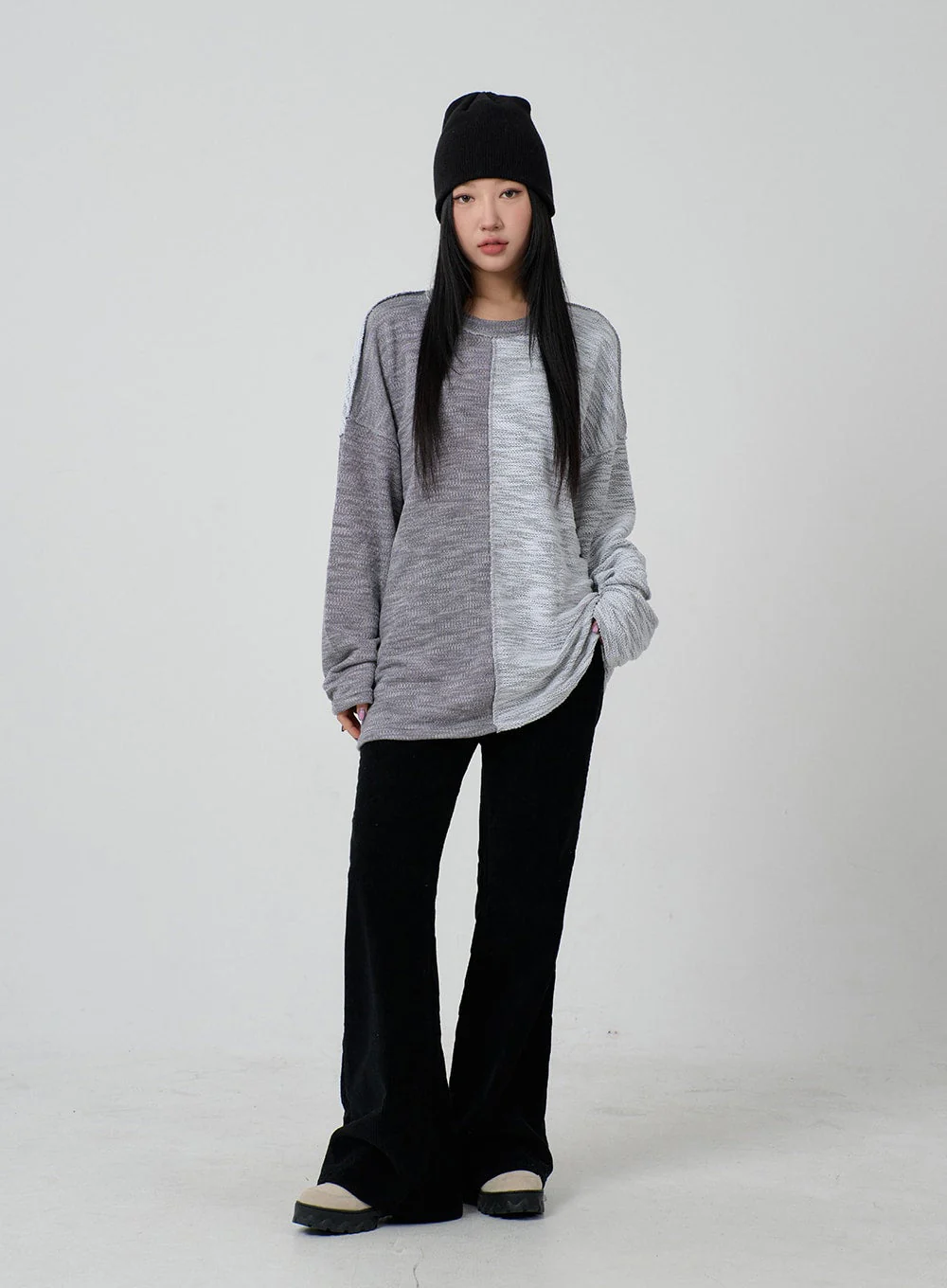 Corduroy Bootcut Pants CJ304 - Image 7
