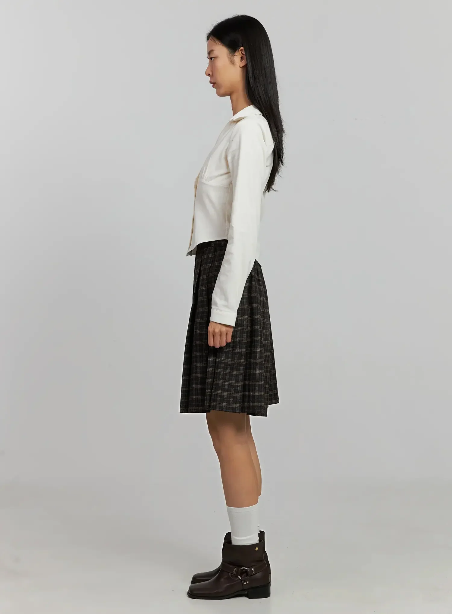 Corduroy Pintuck Blouse IJ502 - Image 6