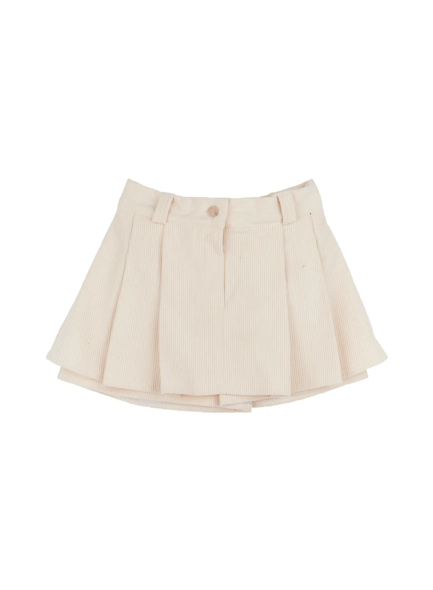 Corduroy Pleated A-Line Skirt CN525 - Image 10