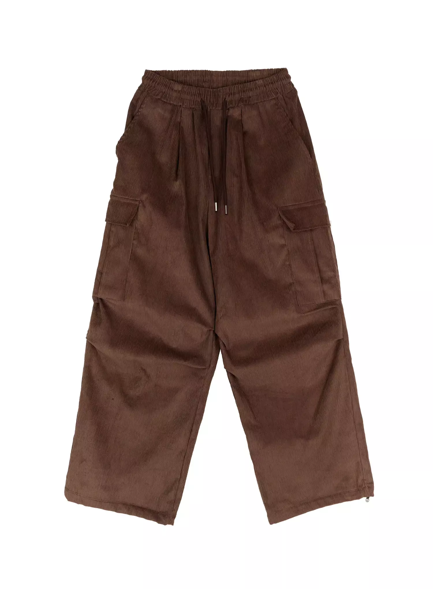 Corduroy Wide Cargo Pants IJ521 - Image 16