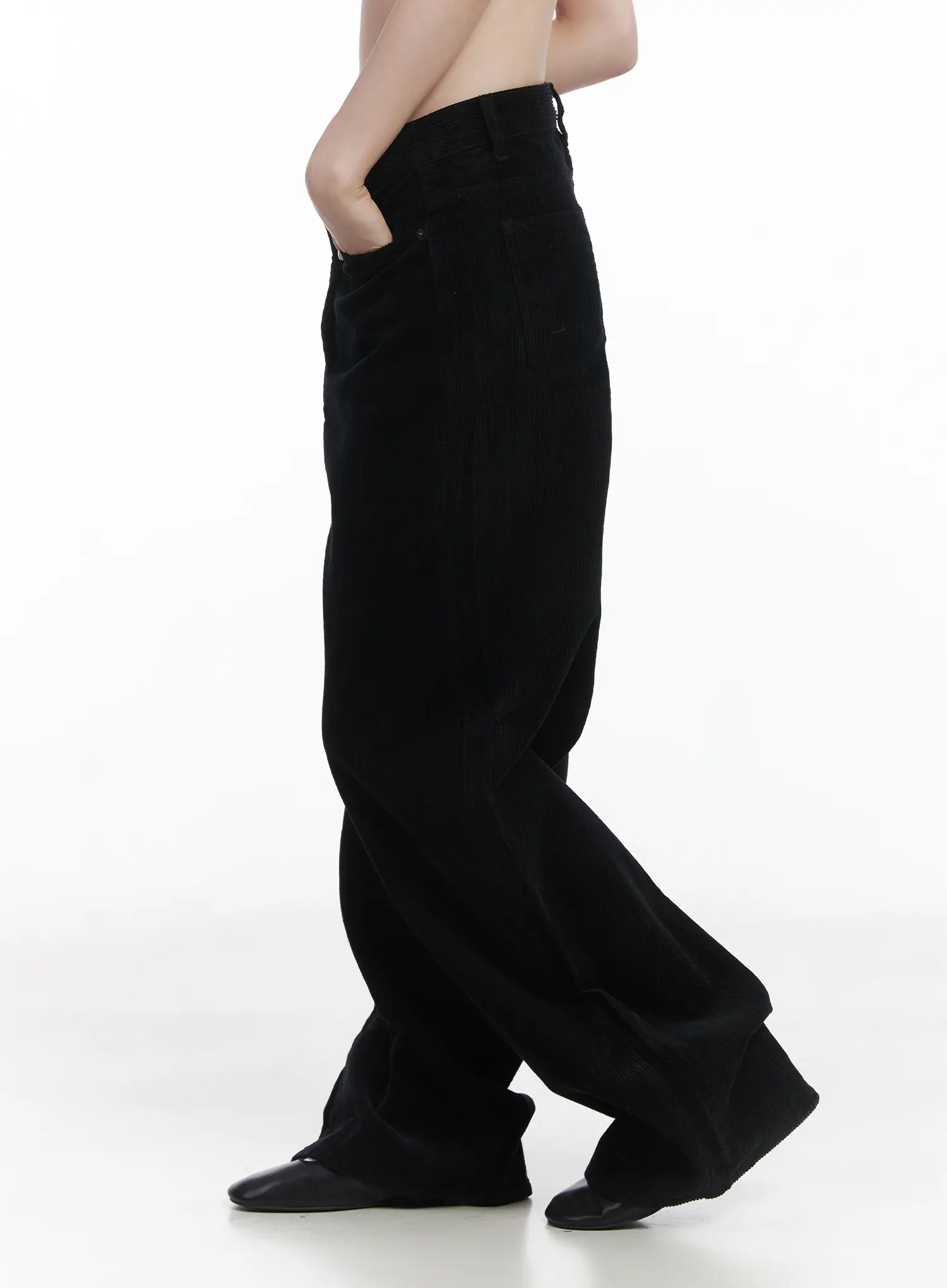 Corduroy Wide-Leg Pants CJ507 - Image 6