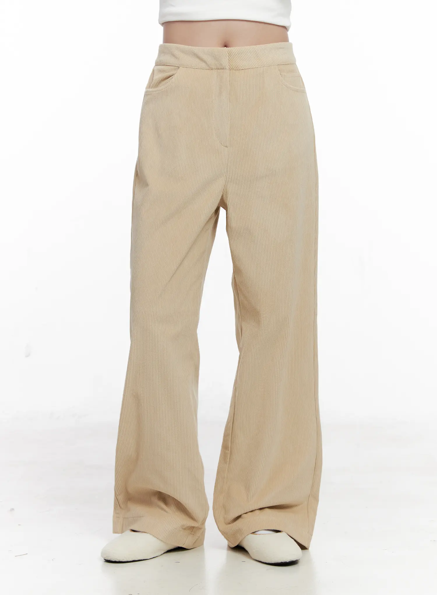 Corduroy Wide Leg Pants CO524 - Image 8