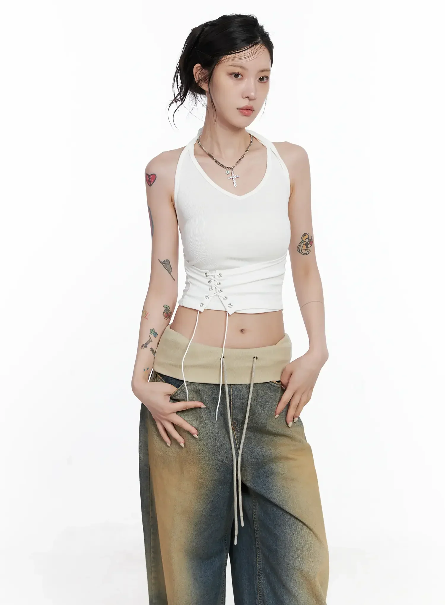 Corset Lace-Up Halter Top CS512 - Image 10