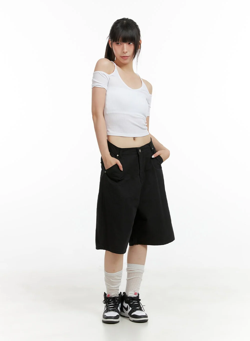 Cotton Bermuda Pants CL422 - Image 2