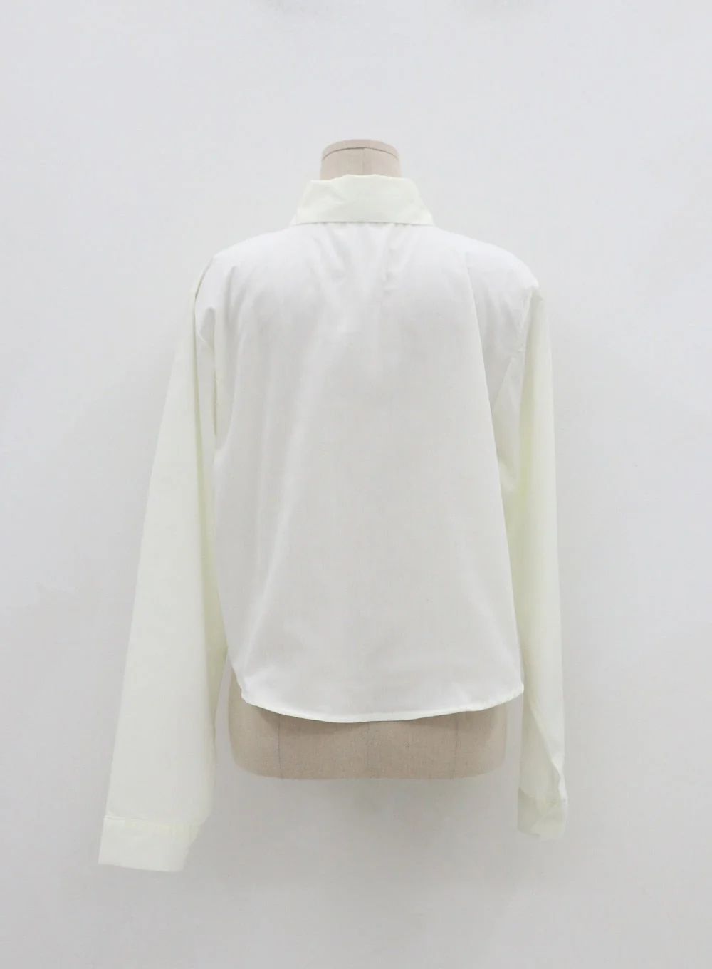 Cotton Cropped Long Sleeve T-Shirt IS15 - Image 18