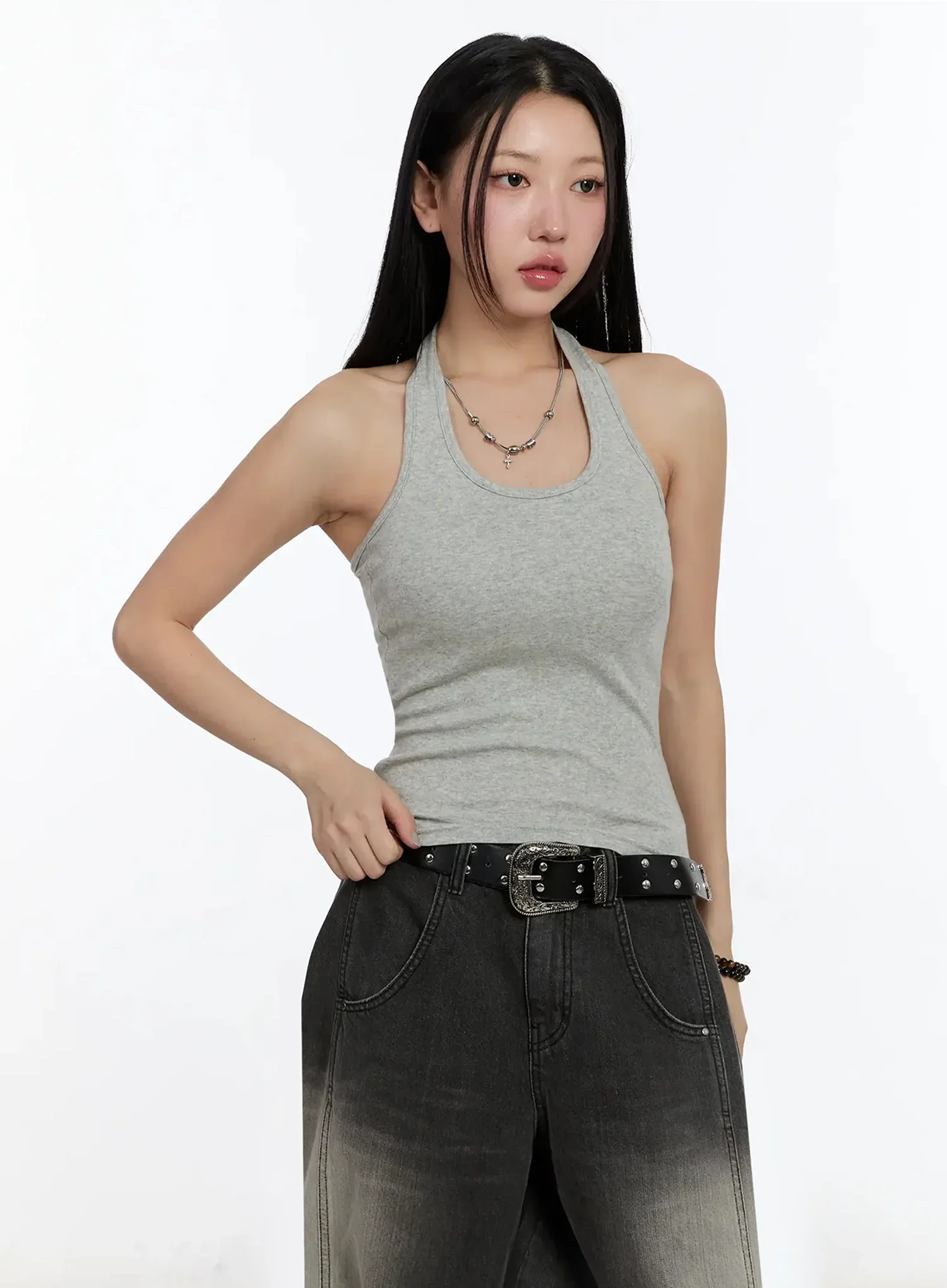 Cotton Halter Top IM509 - Image 12