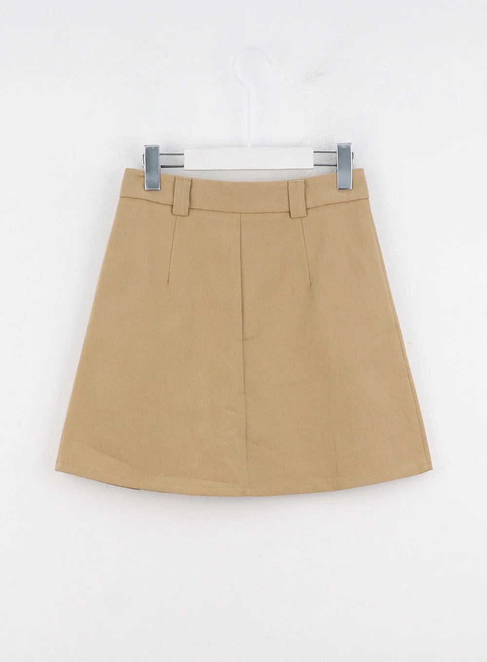 Cotton Pleated Mini Skirt OO312 - Image 11