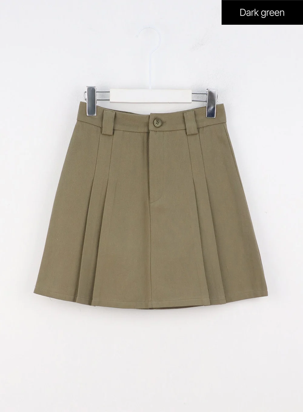 Cotton Pleated Mini Skirt OO312 - Image 15