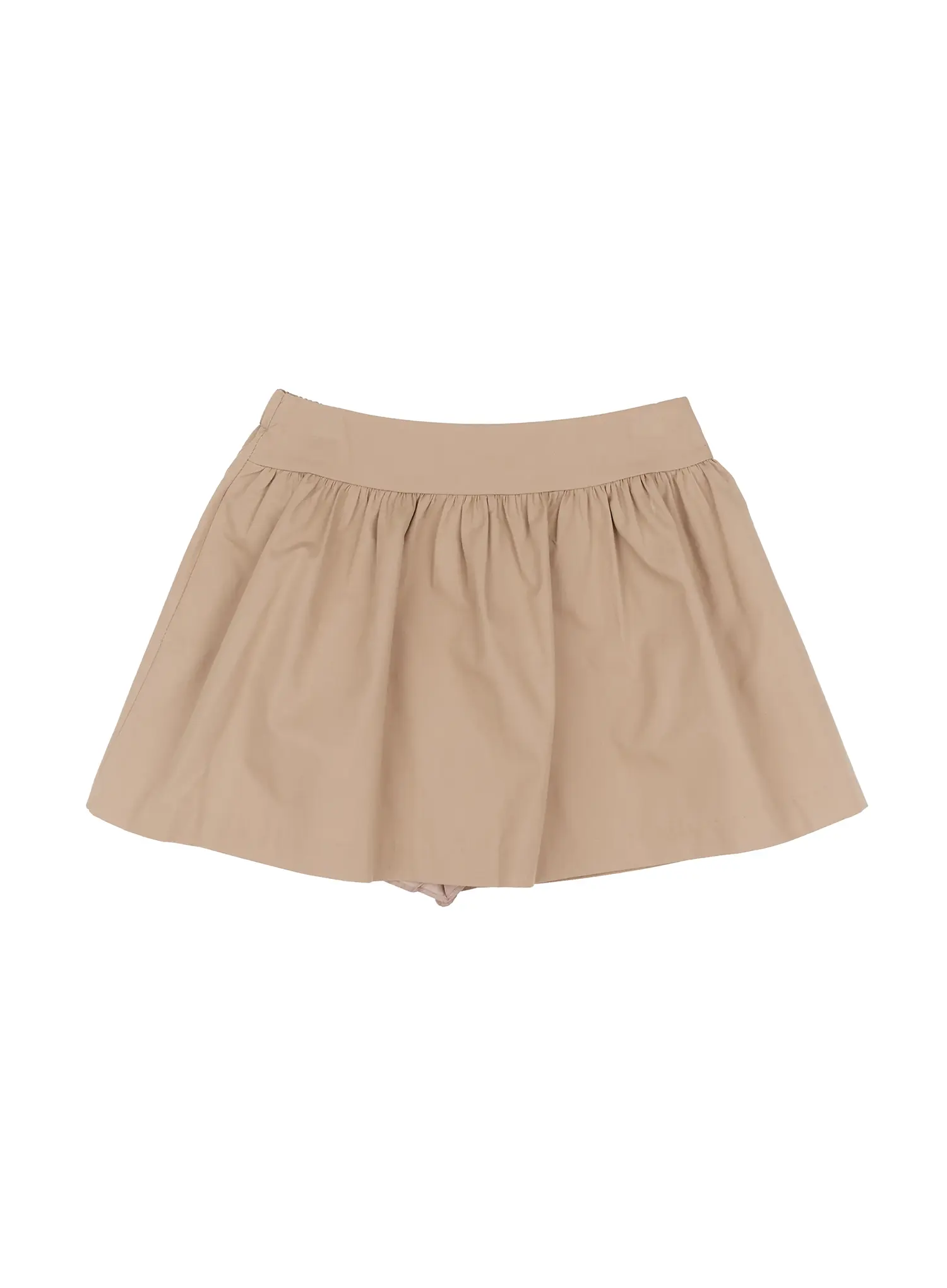 Cotton Shirred A-Line Mini Skirt IF524 - Image 15