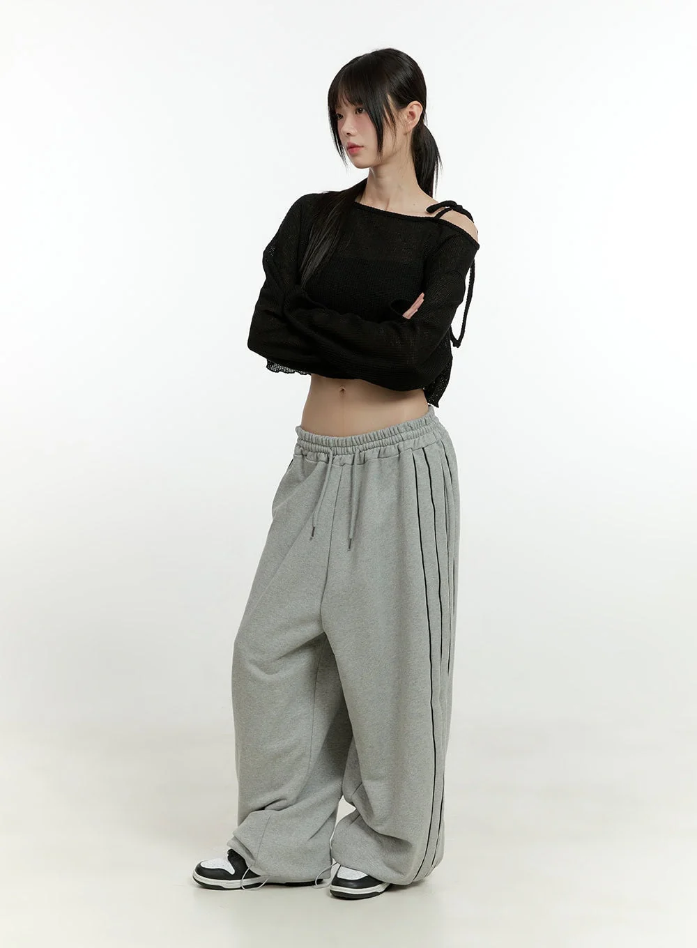 Cotton String Banded Sweatpants CG402 - Image 3