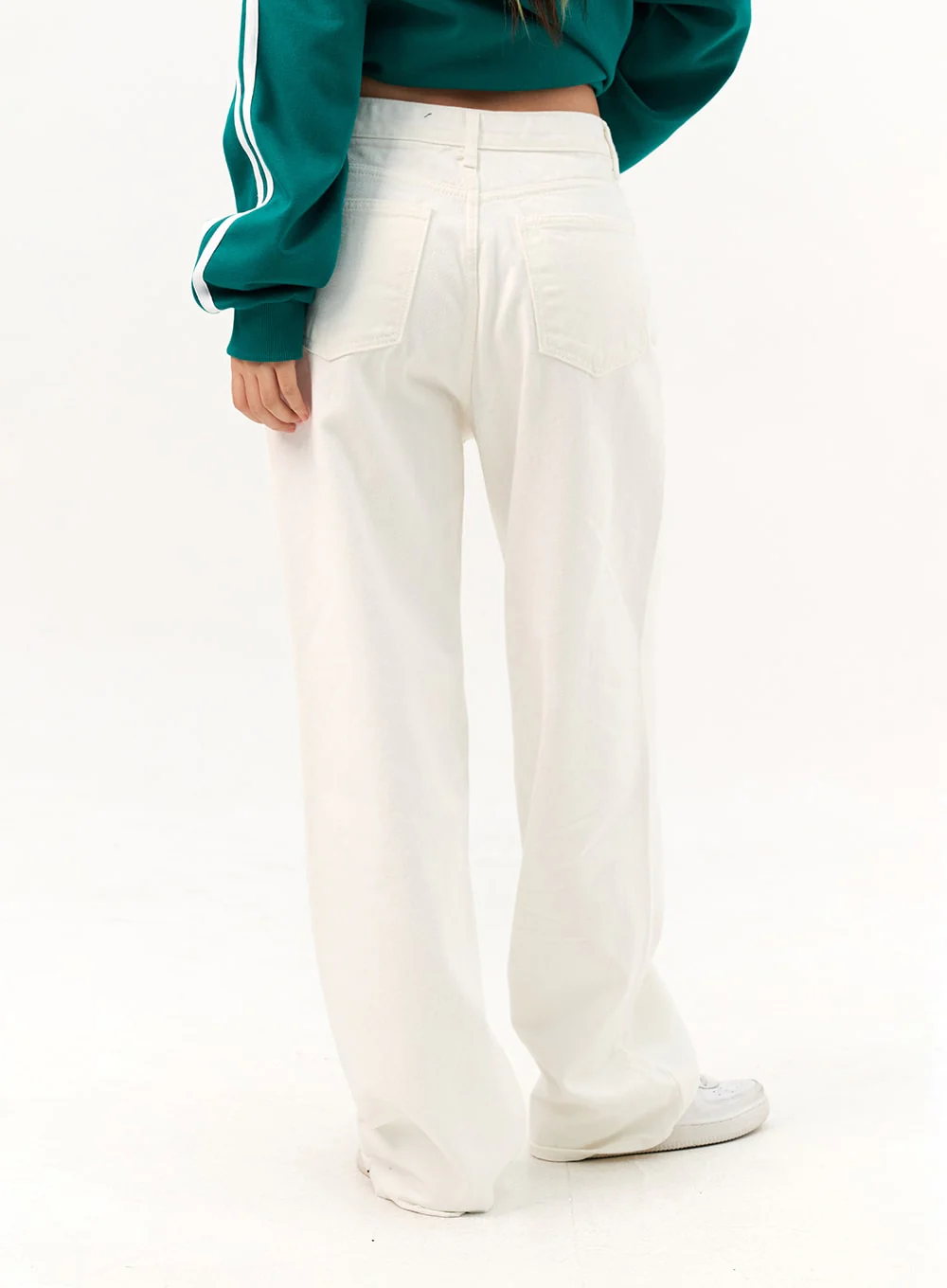 Cotton Wide-Fit Pants IO317 - Image 8