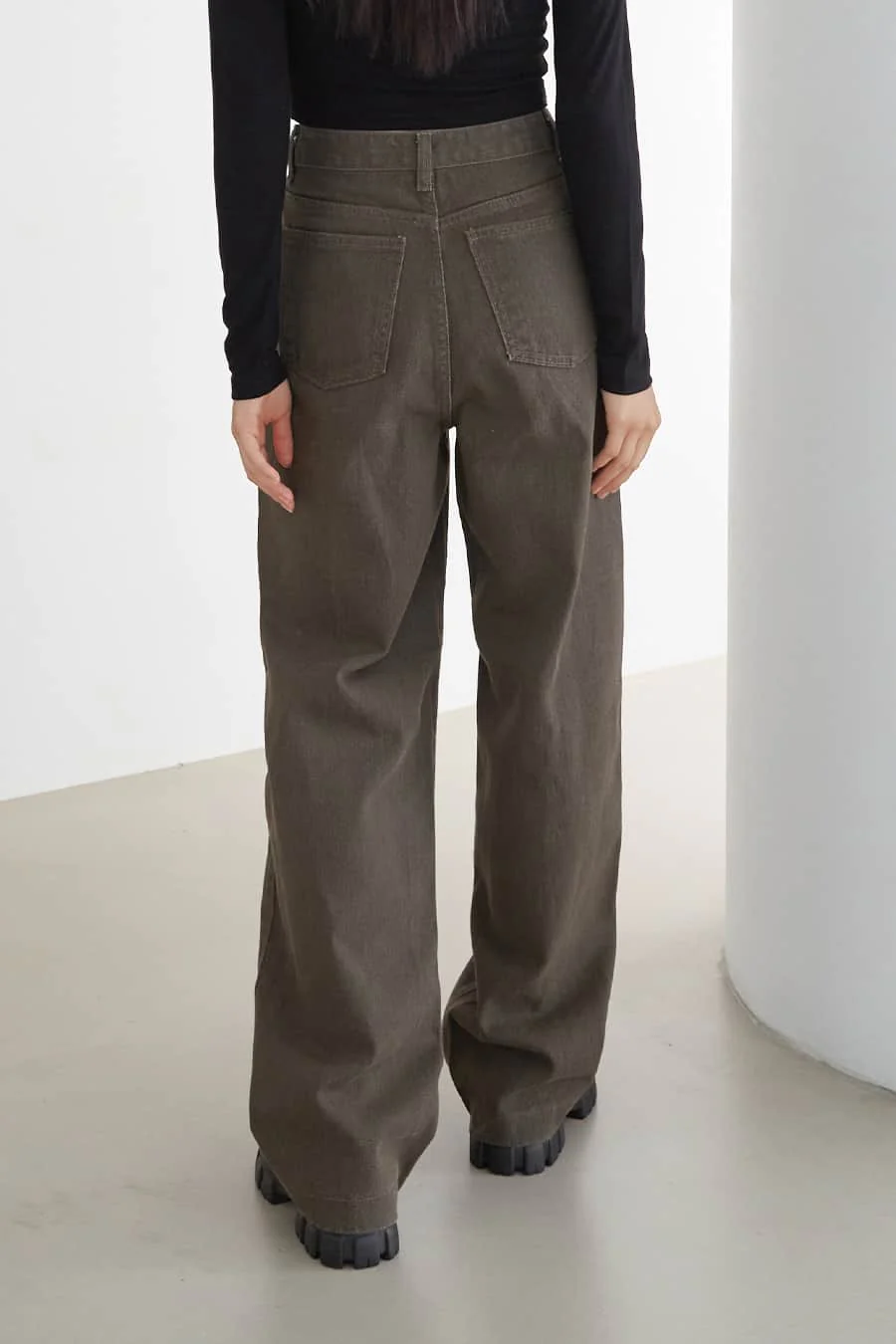 Cotton Wide Leg Pants (Fleece Lined available) F02 - Image 5