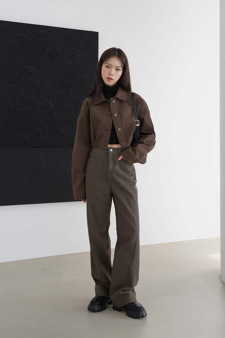 Cotton Wide Leg Pants (Fleece Lined available) F02 - Image 9