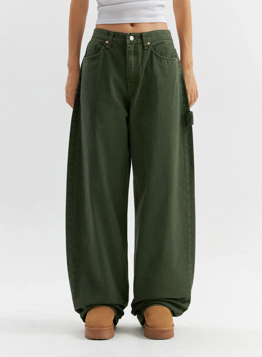 Cotton Wide Pants CO306 - Image 2