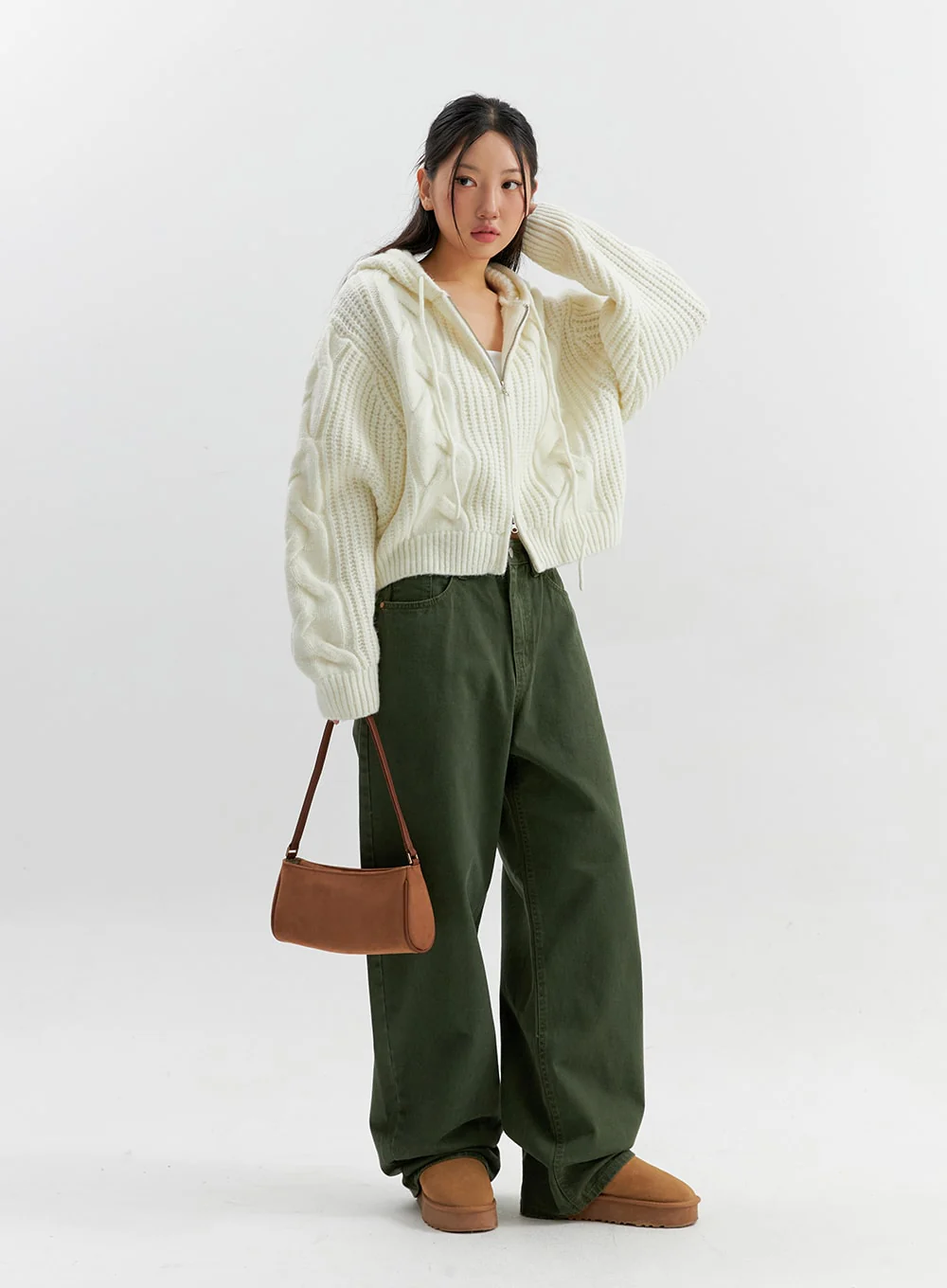 Cotton Wide Pants CO306 - Image 4