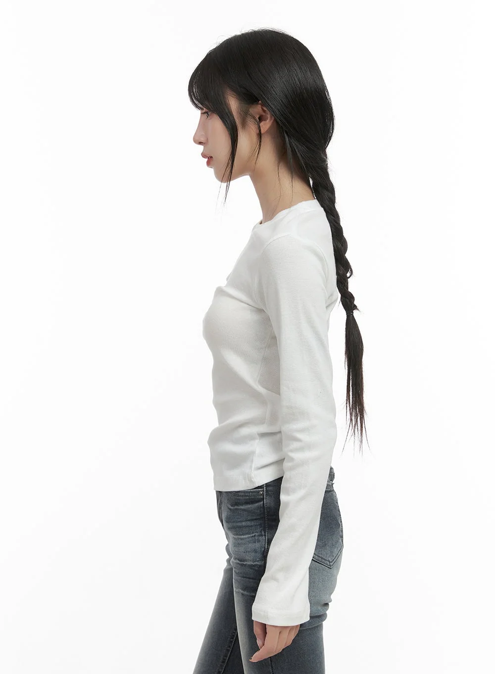 Cozy Cotton Long Sleeve Tee CS413 - Image 5