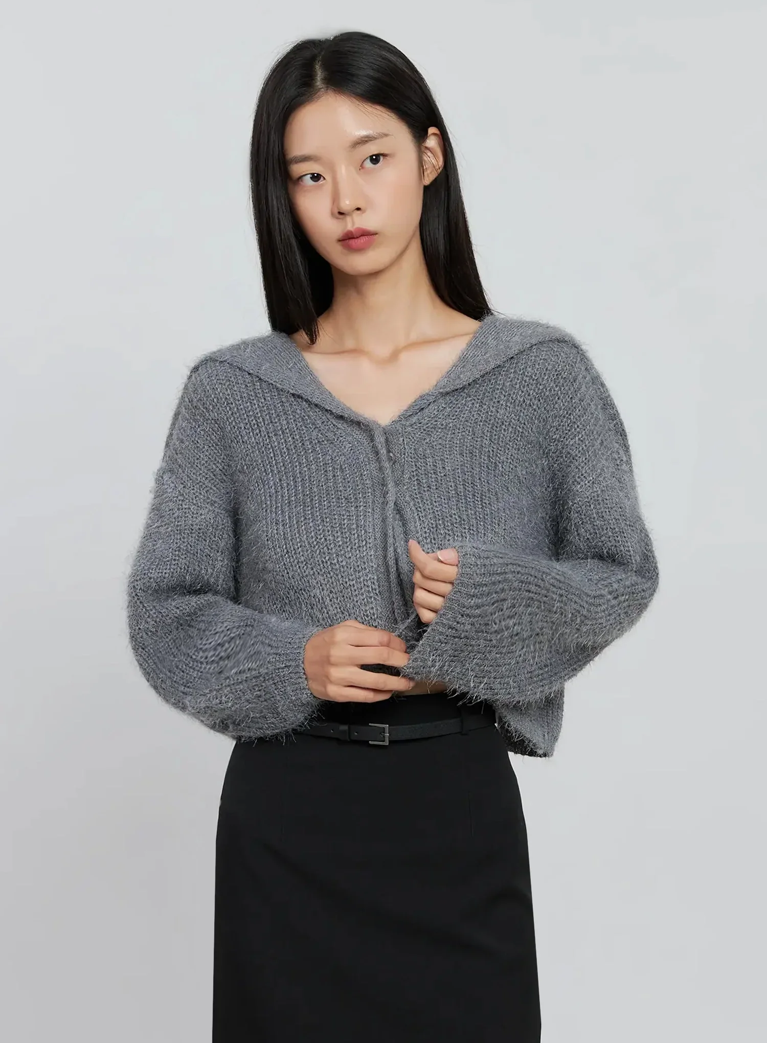 Cozy Crop Cardigan IO530 - Image 4