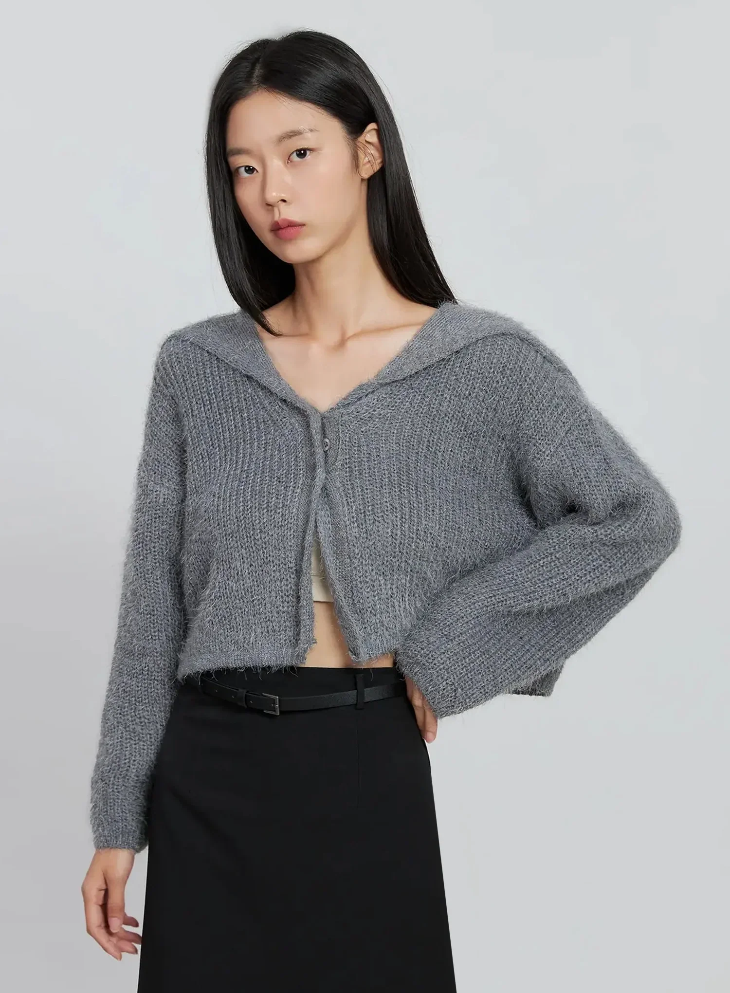 Cozy Crop Cardigan IO530 - Image 6