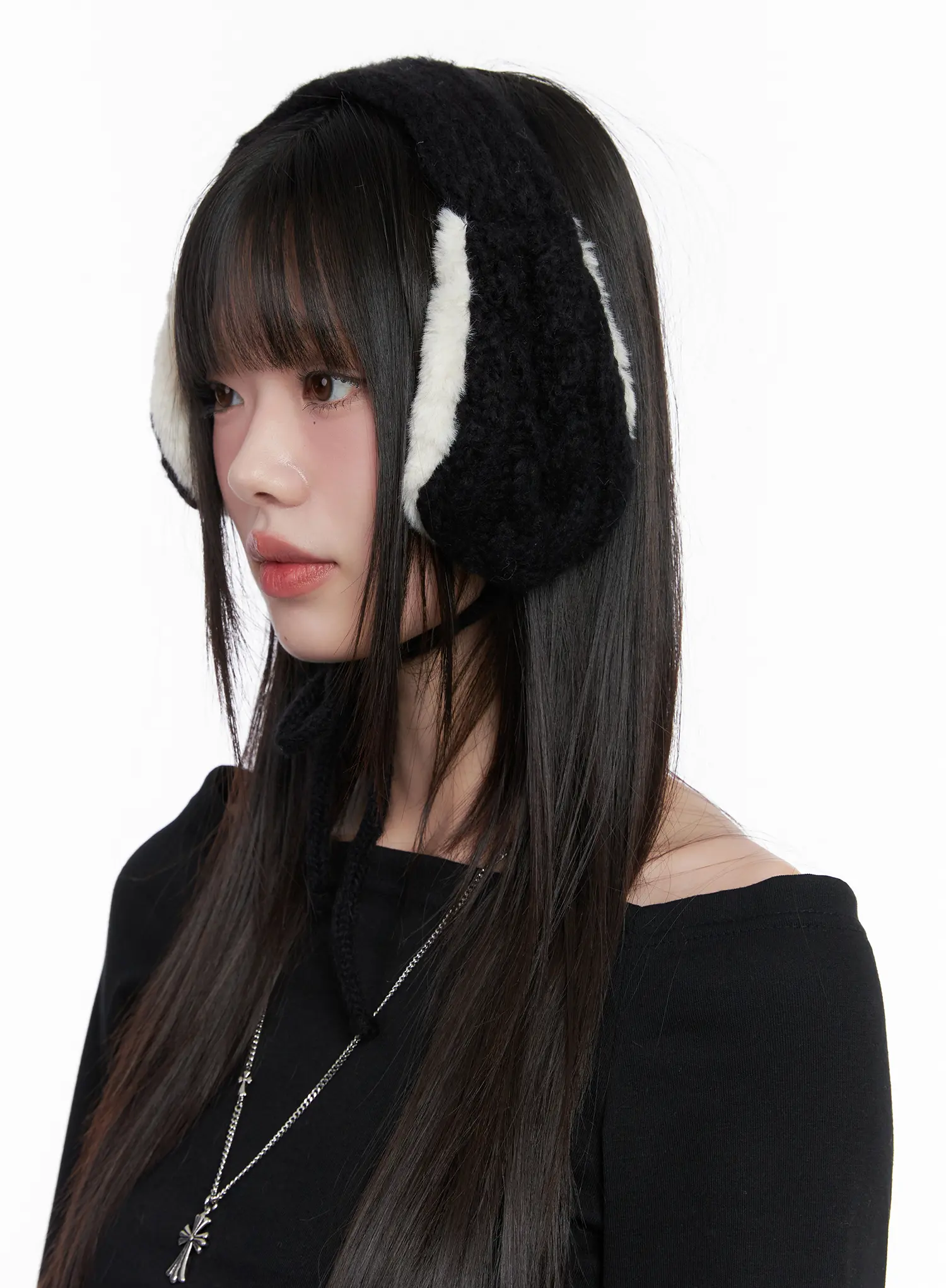 Cozy Faux Fur Ear Muffs CN510 - Image 5