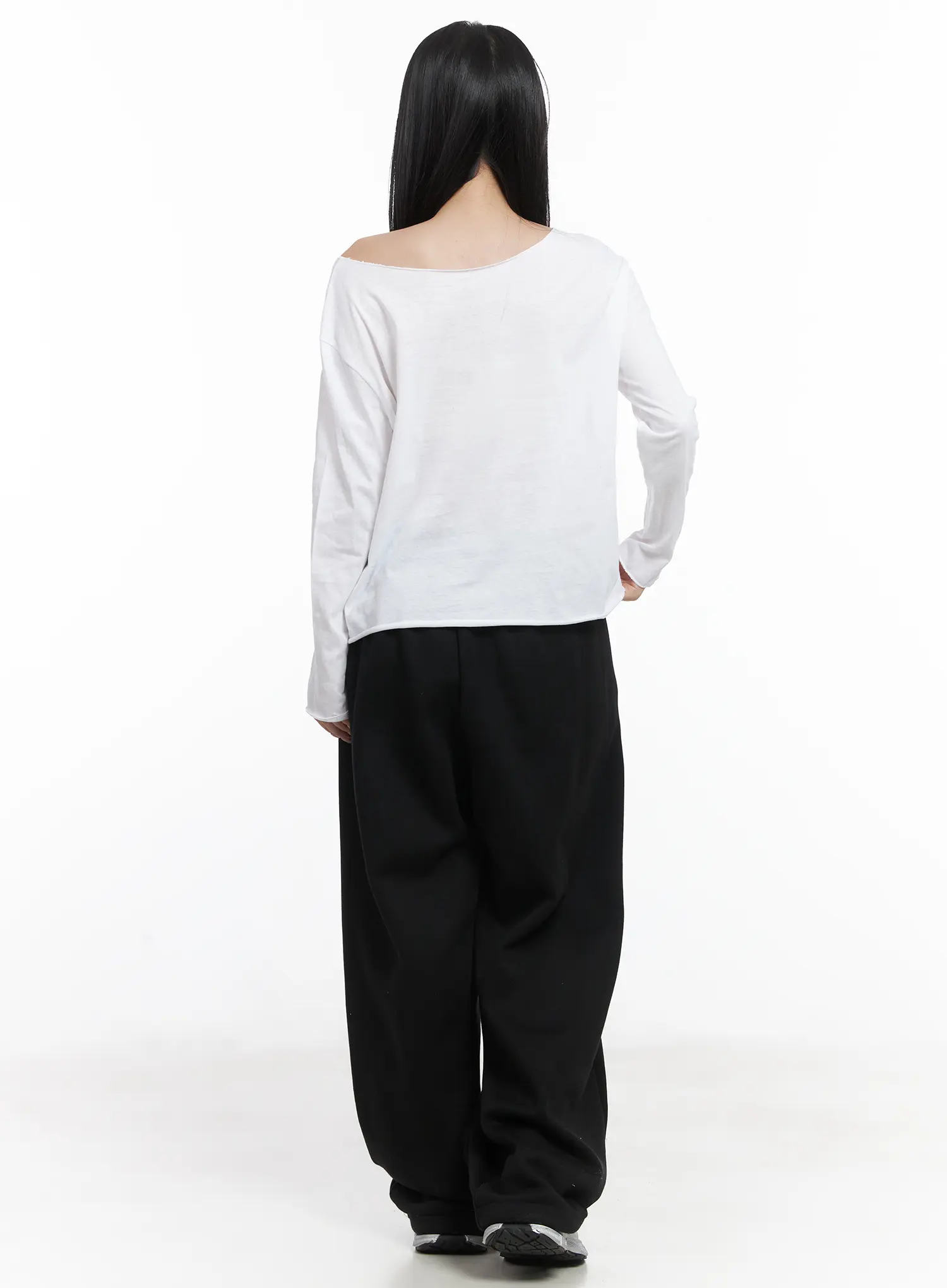 Cozy Fleece Wide-Leg Sweatpants CD530 - Image 4