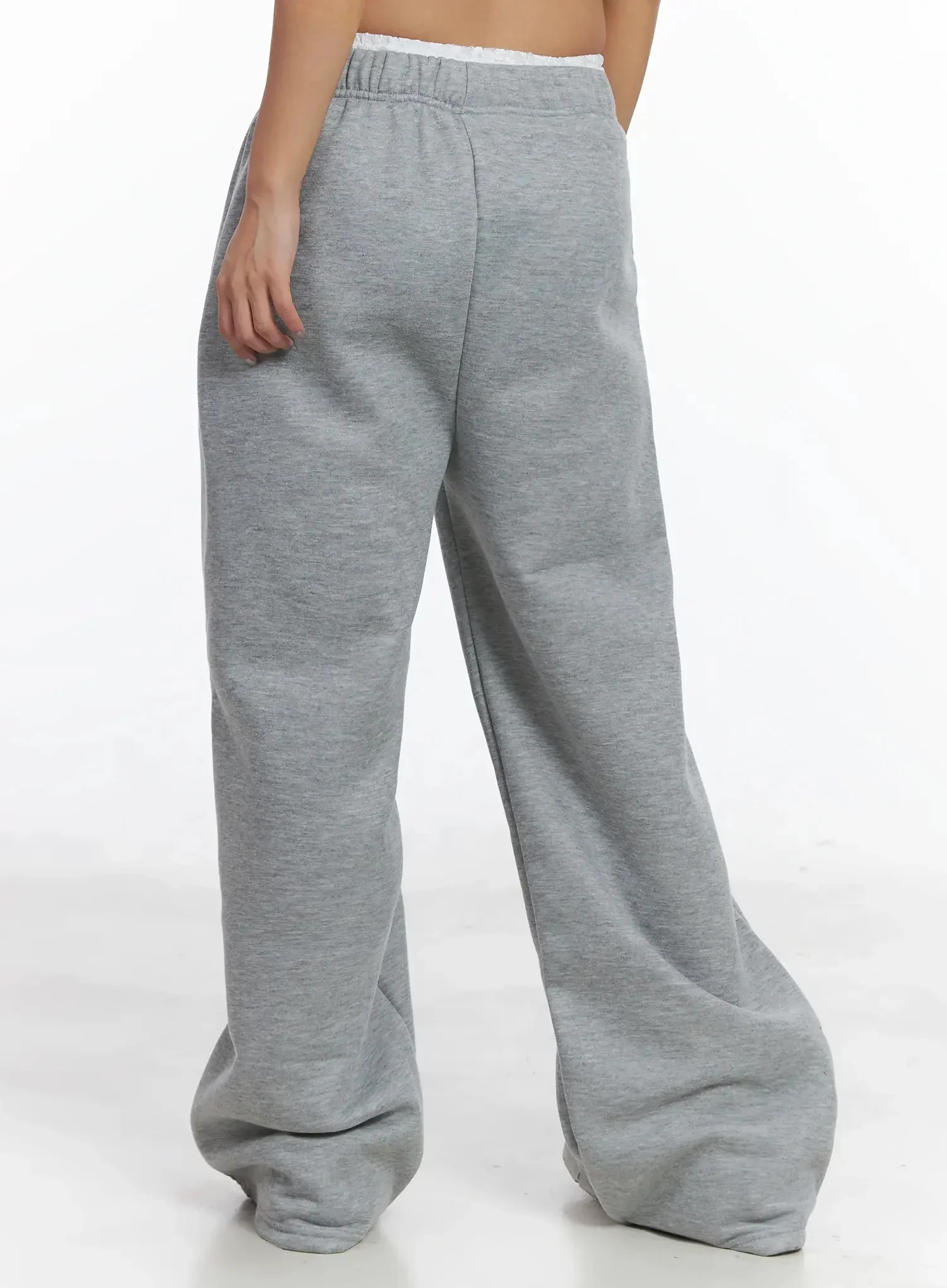 Cozy Graphic Thermal Wide-Leg Sweatpants IN528 - Image 11