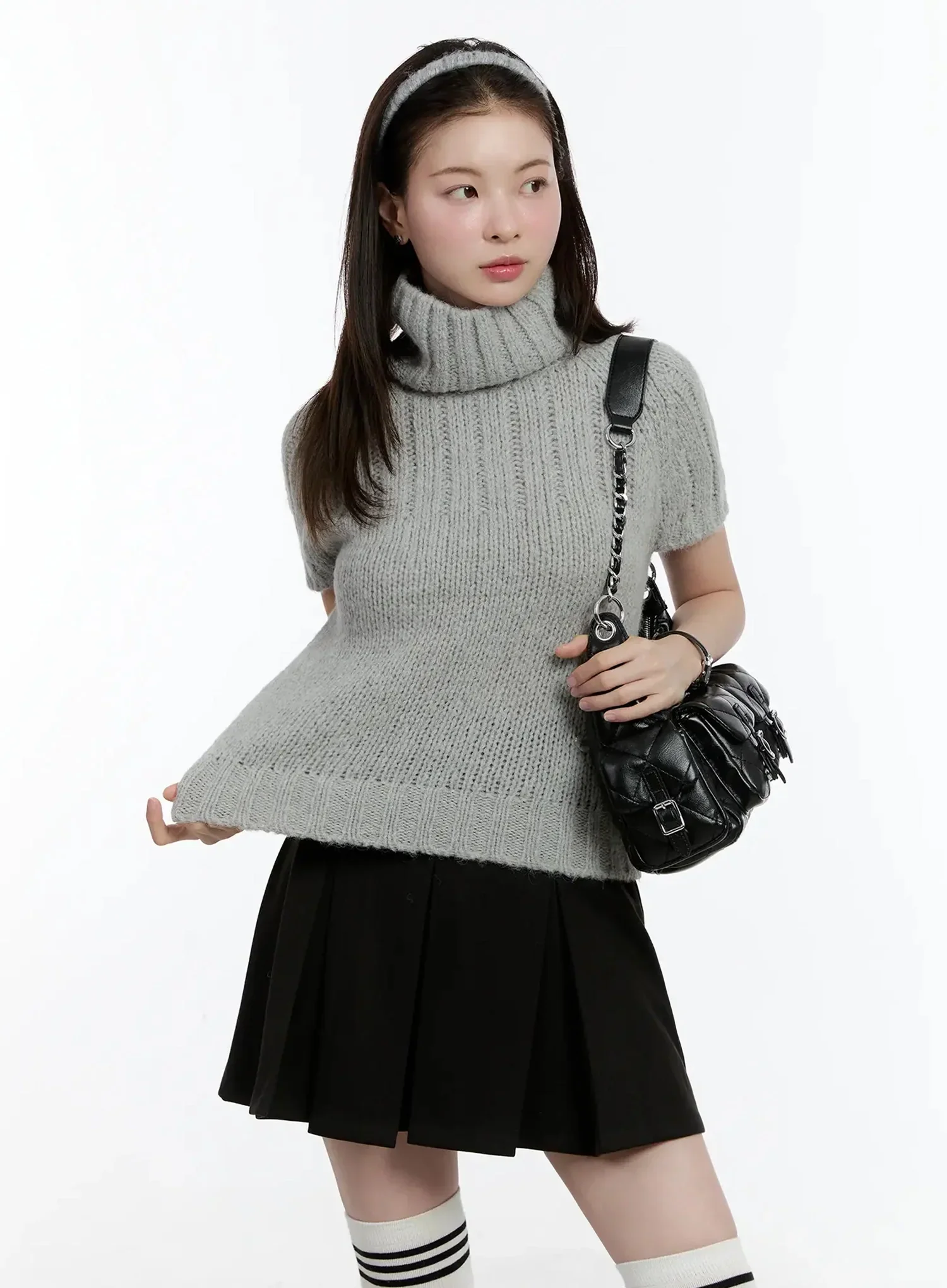 Cozy Knit Slim Hairband ID526 - Image 3