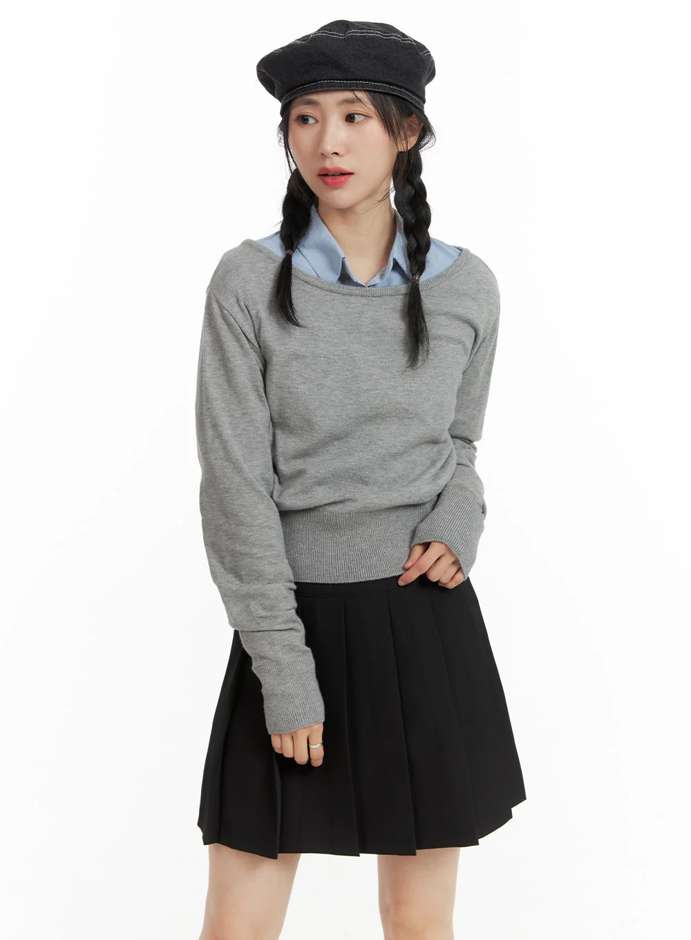 Cozy Knit Sweater OM408 - Image 3