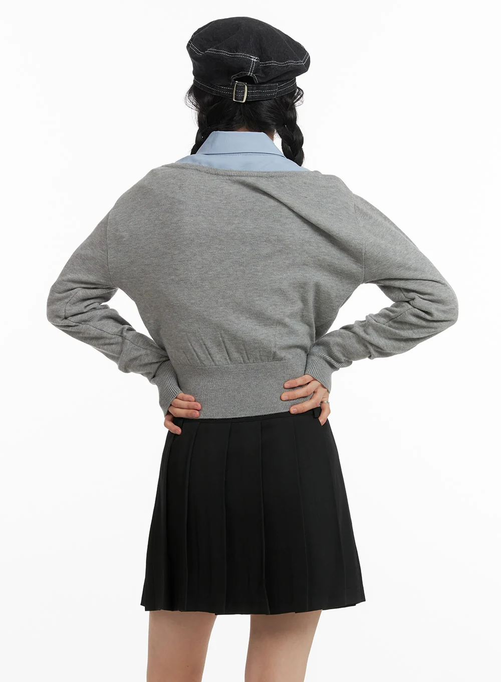 Cozy Knit Sweater OM408 - Image 4