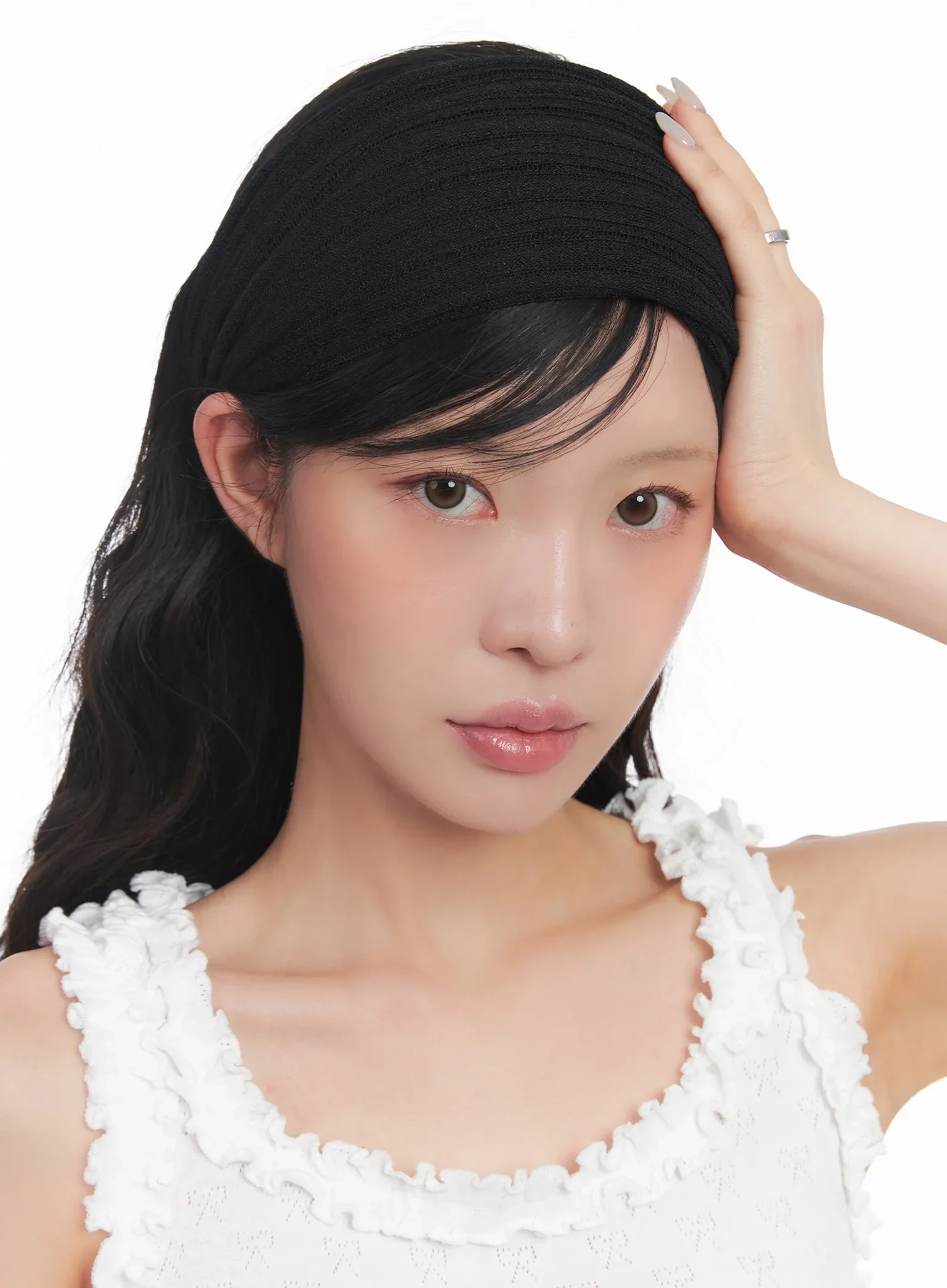 Cozy Knit Wide Headband IC503