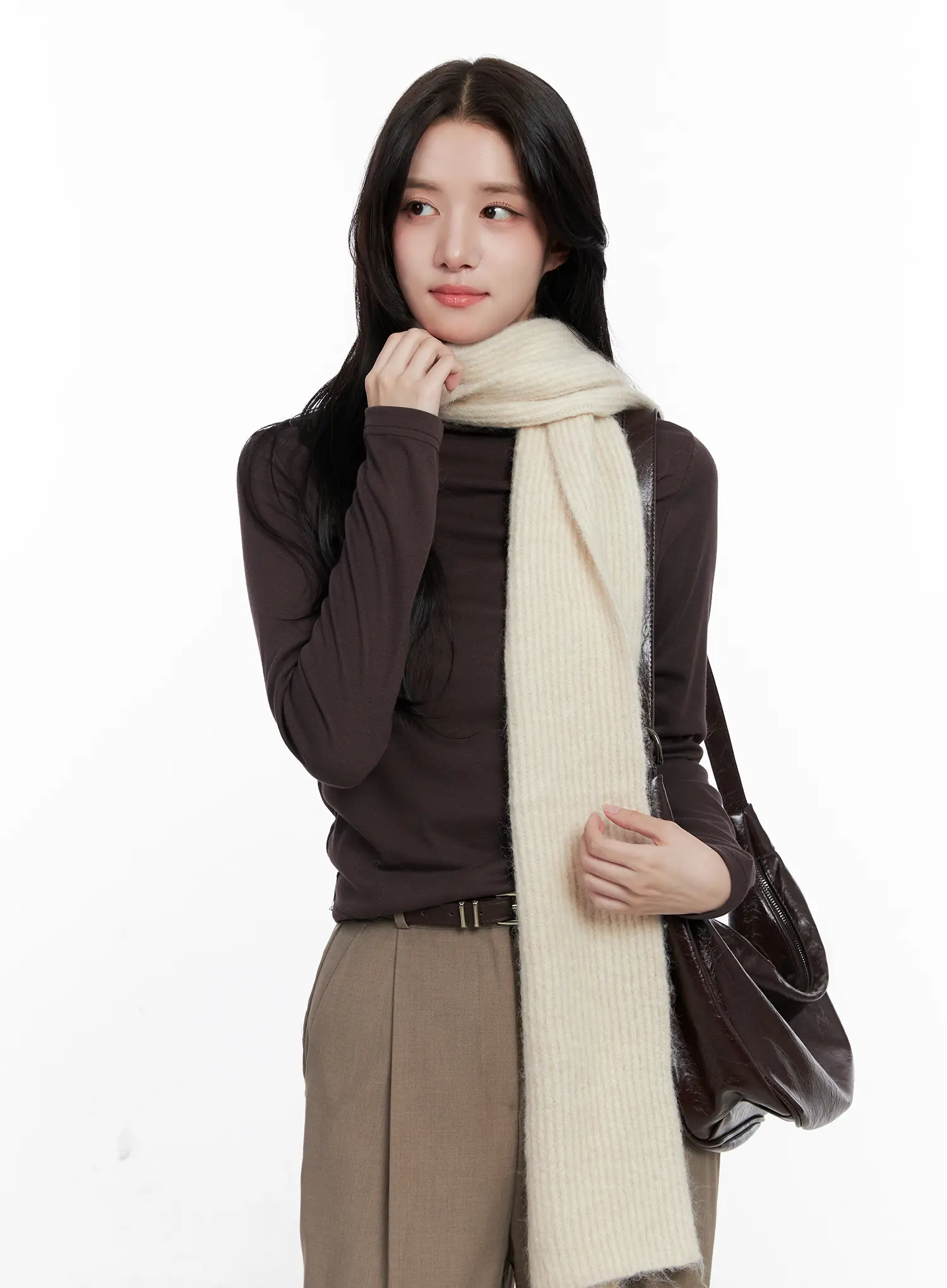 Cozy Ribbed Scarf CO524 - Image 3