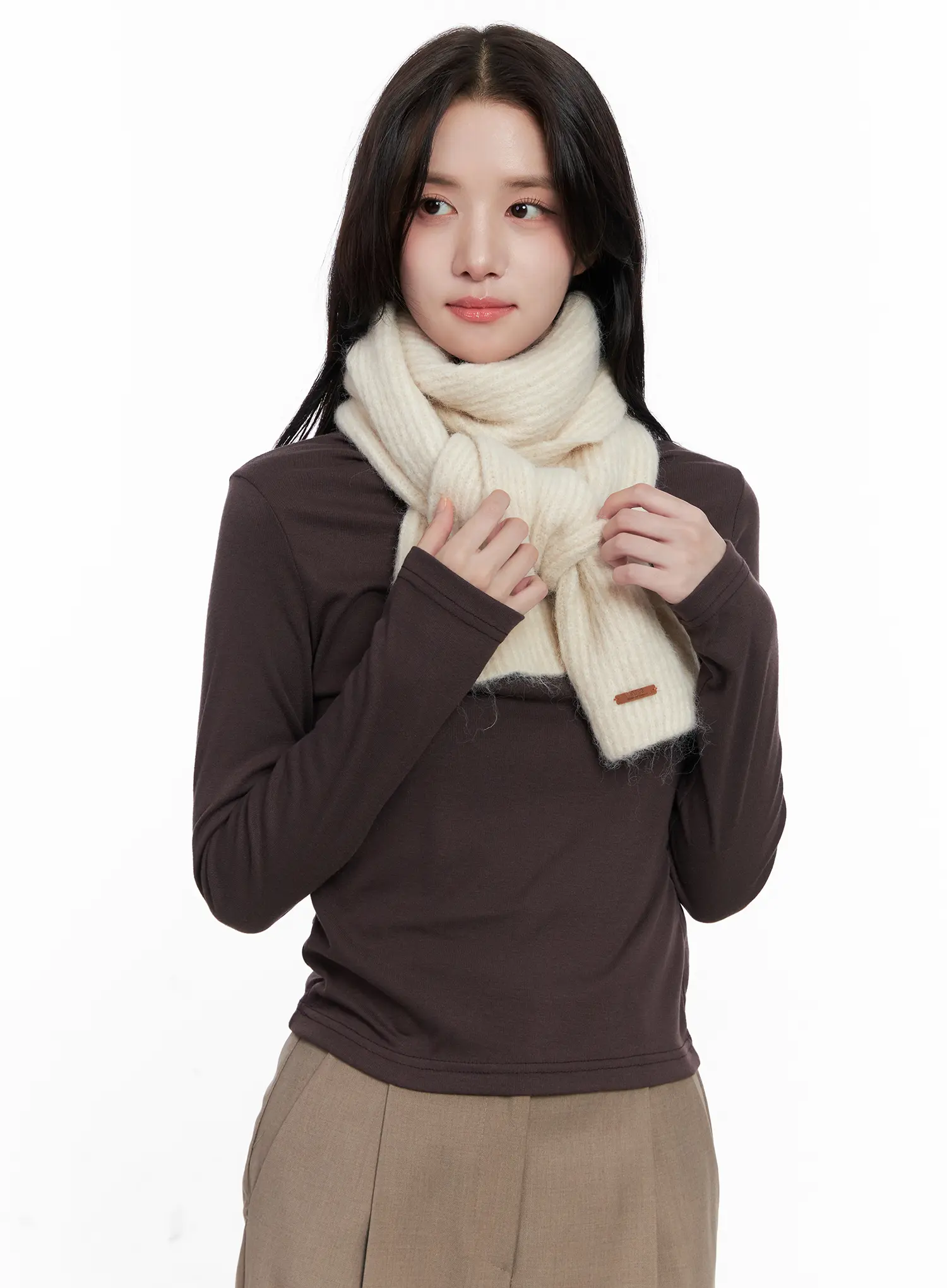 Cozy Ribbed Scarf CO524 - Image 6
