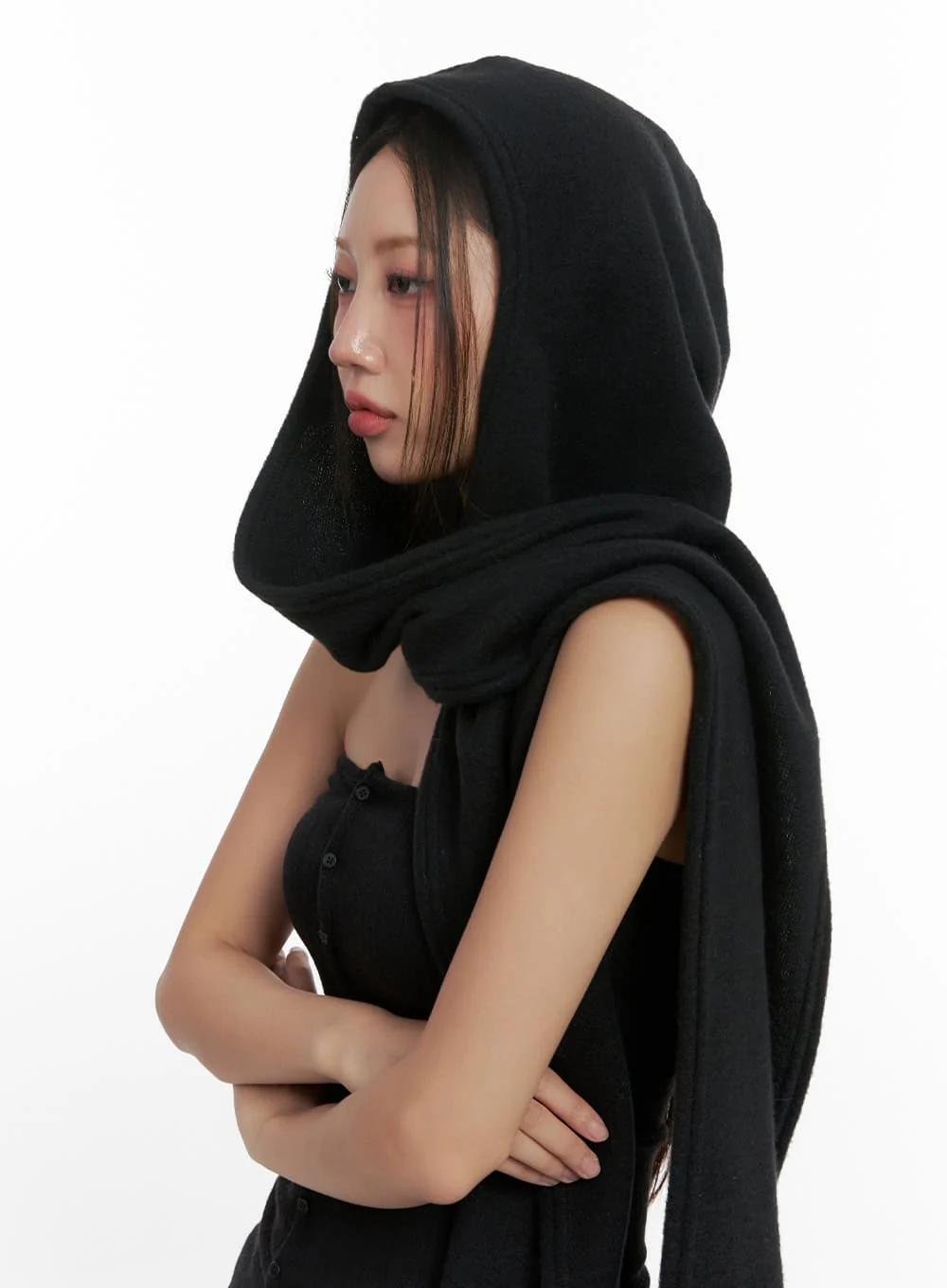 CozyHood Solid Scarf CN419 - Image 5