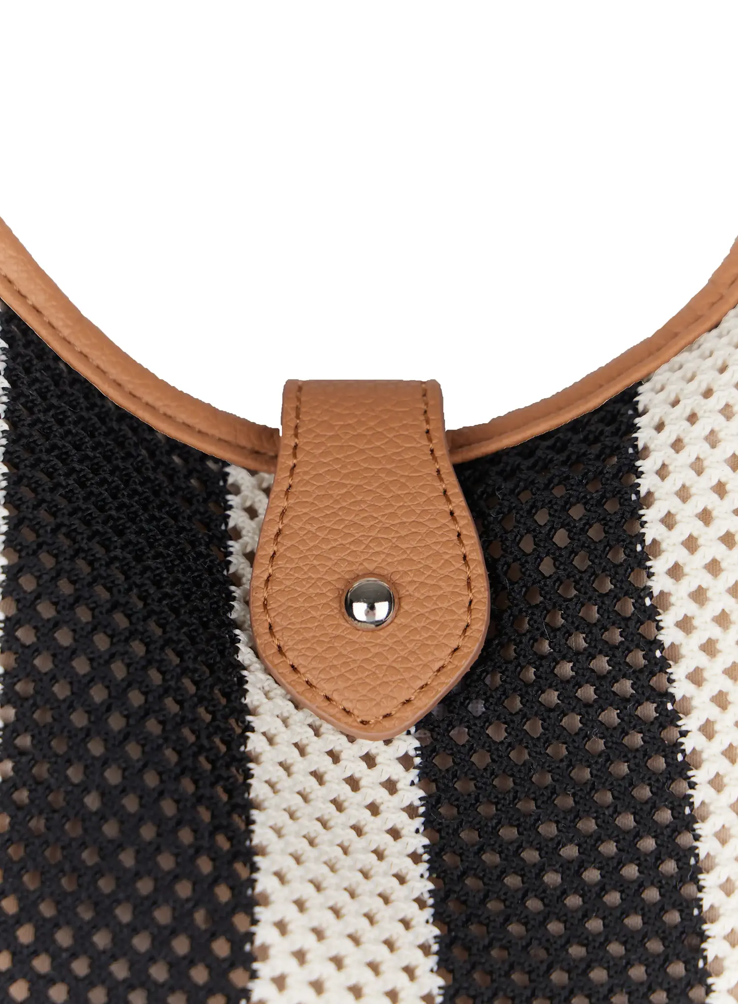 Crochet Knit Shoulder Bag IS516 - Image 13