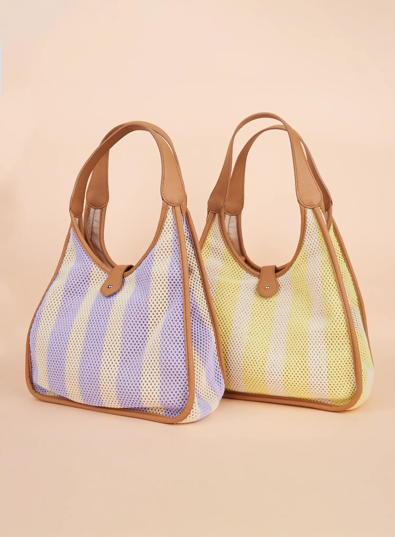 Crochet Knit Shoulder Bag IS516 - Image 5