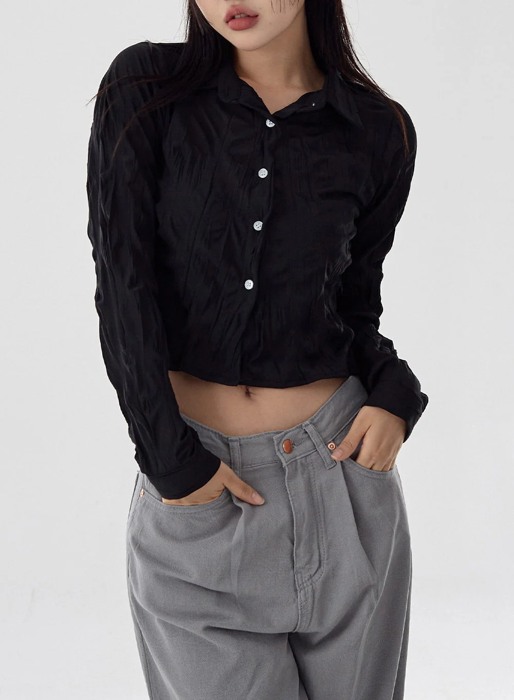 Crop Shirt Long Sleeve Version CG16 - Image 2