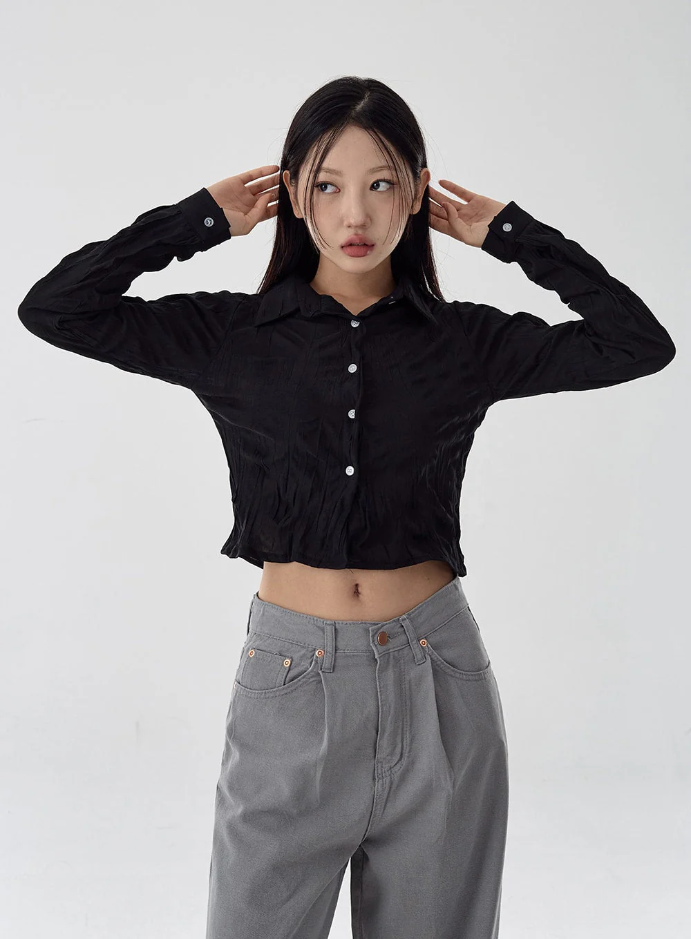Crop Shirt Long Sleeve Version CG16 - Image 5