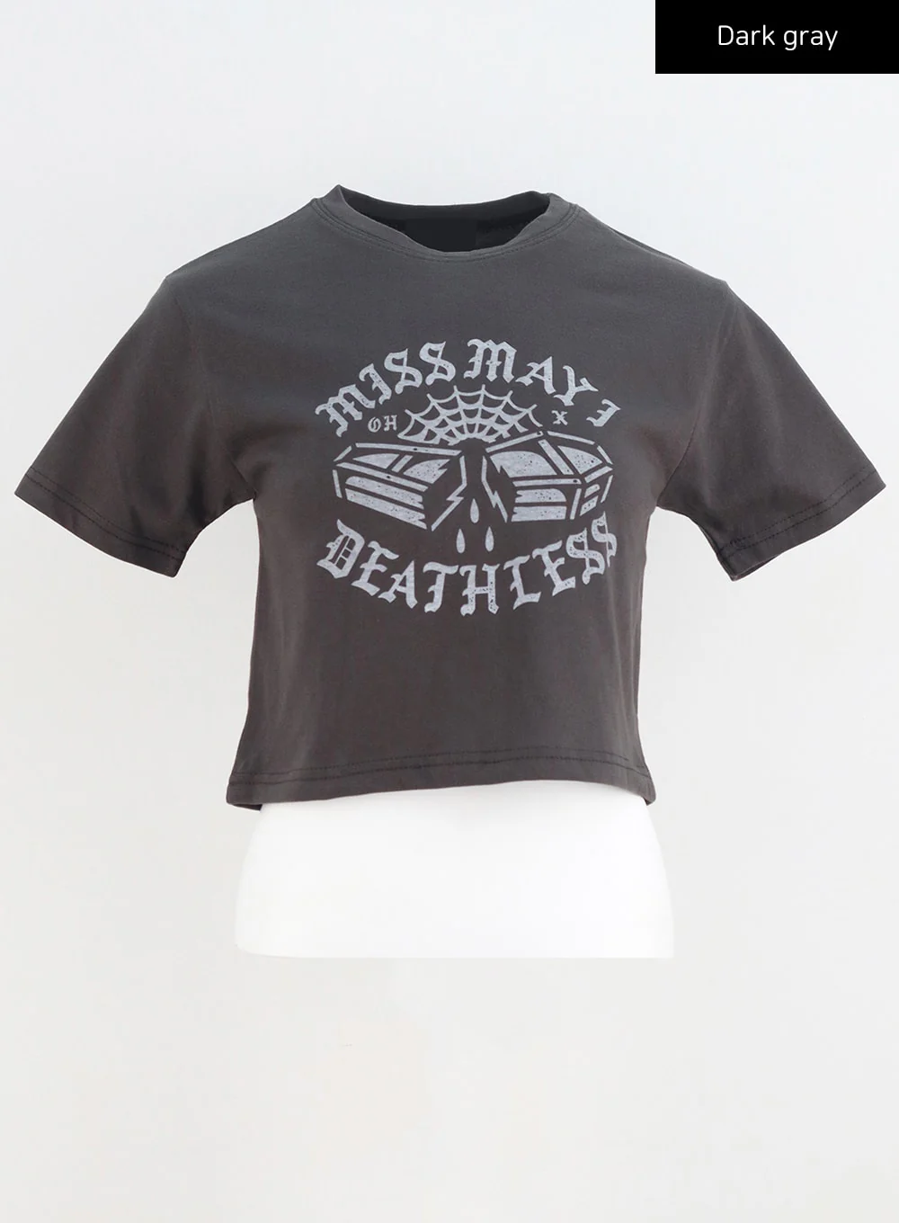 Cropped Crewneck Tee CU302 - Image 15