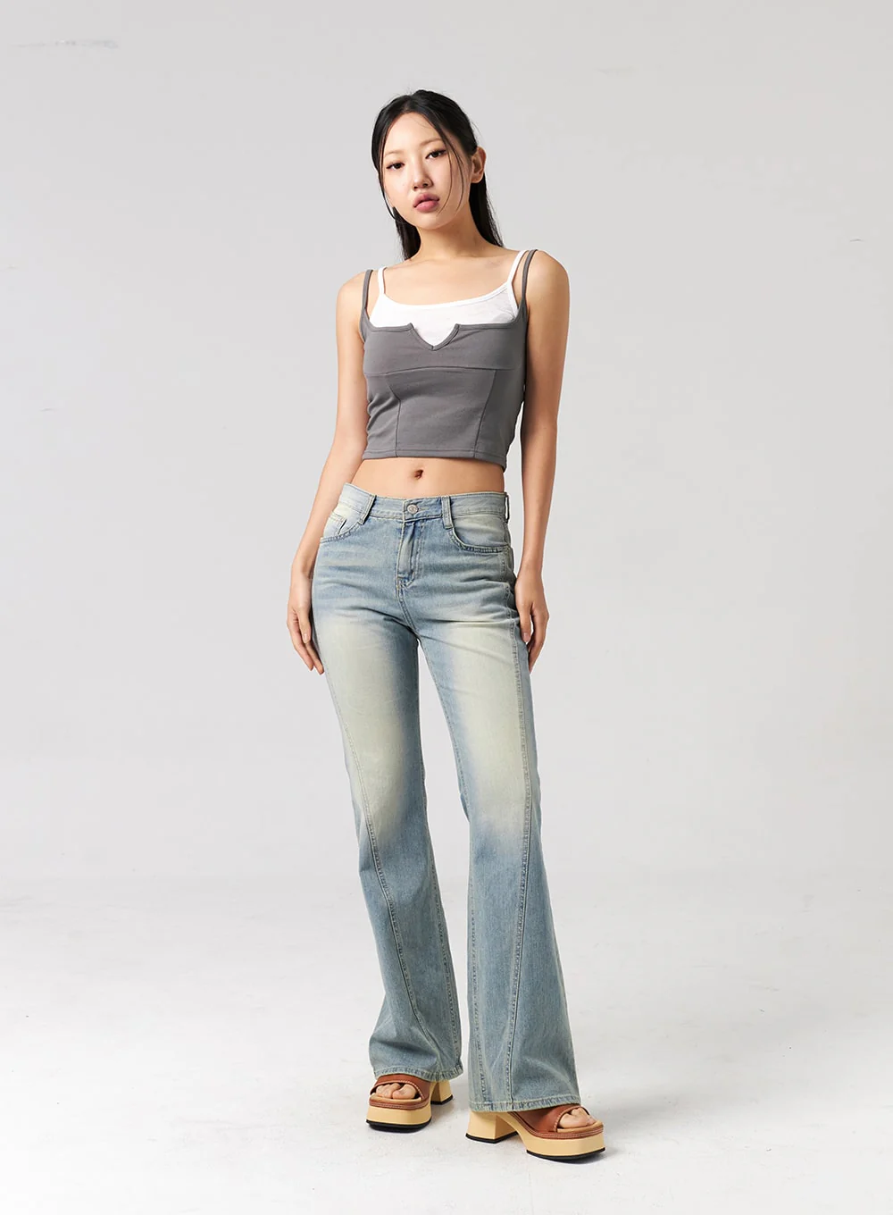 Cropped Layered Top CL311 - Image 7