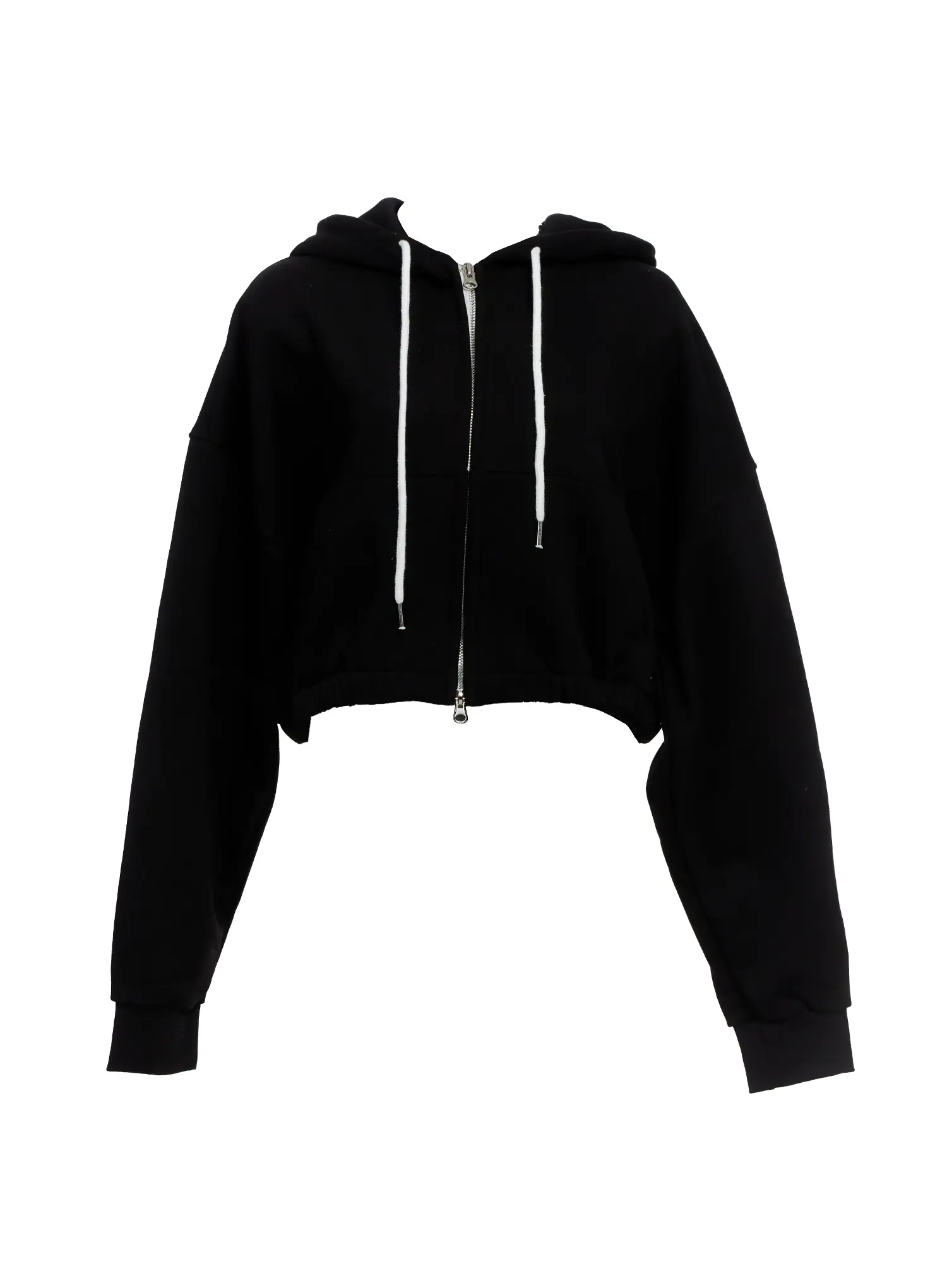 Cropped Zip-Up Hoodie IO517 - Image 18