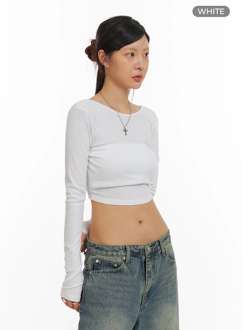 Cross Back Slim Fit Top IY410 - Image 9